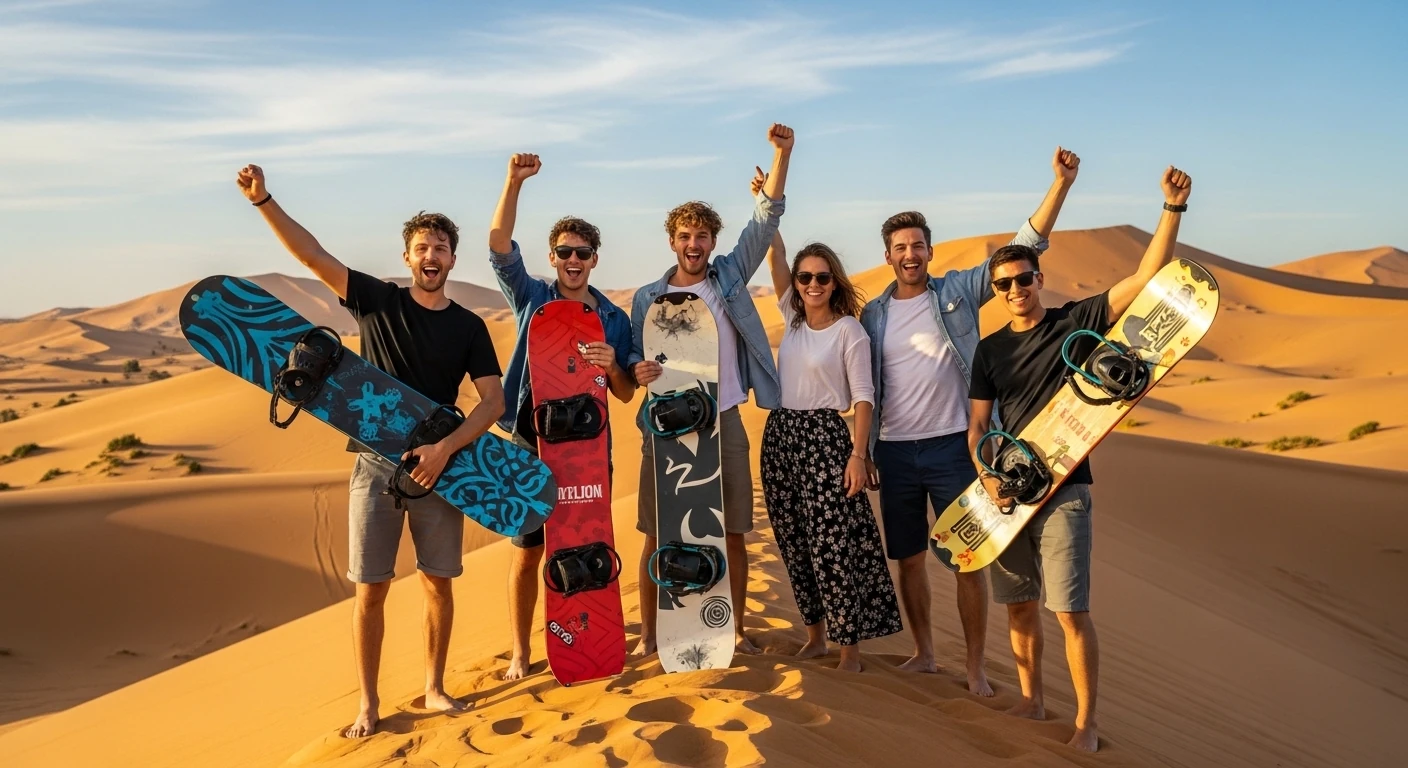 Sand Boarding in Agadir