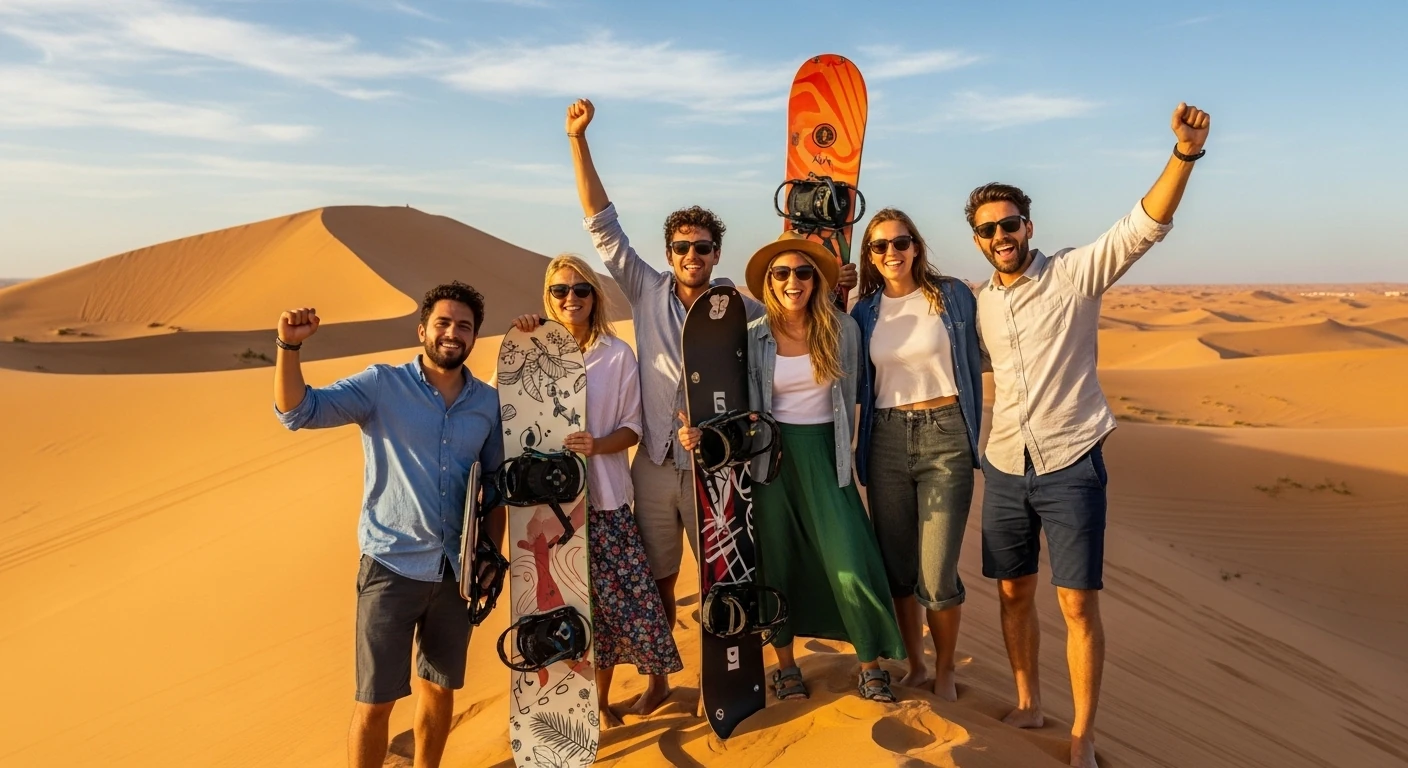 Sand Boarding in Agadir